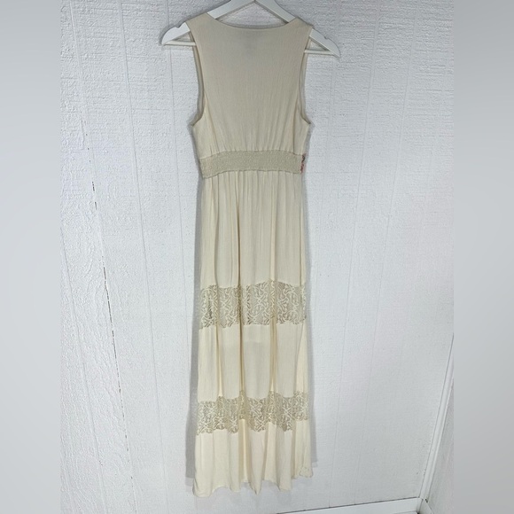 Flying Tomato lace maxi dress cream size XS - Picture 8 of 11